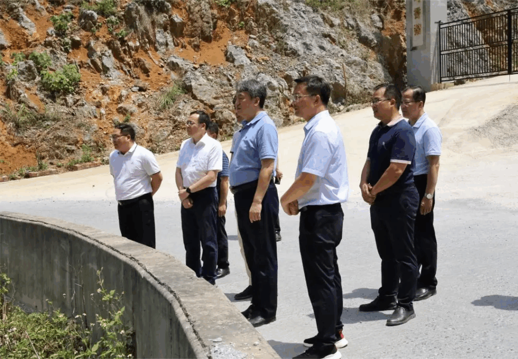 河池市市长王军调研巴马香猪保种繁育示范基地