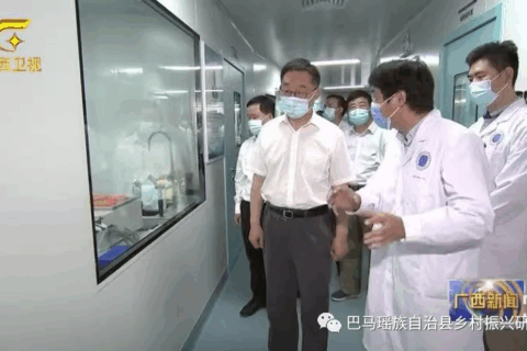 广西自治区党委书记、自治区人大常委会主任刘宁深入巴马乡村振兴研究院调研